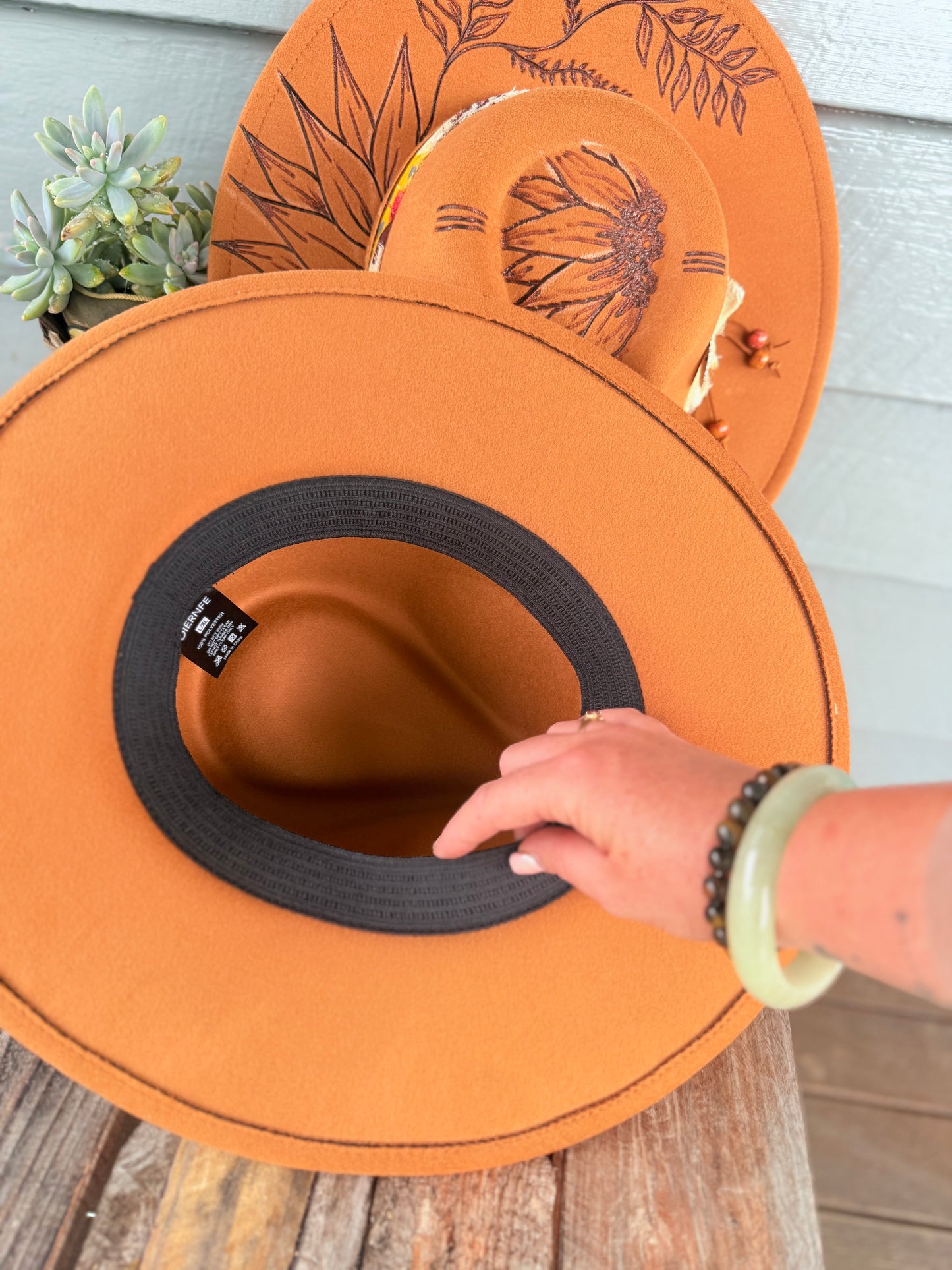 Wild Bloom Graffiti Fedora