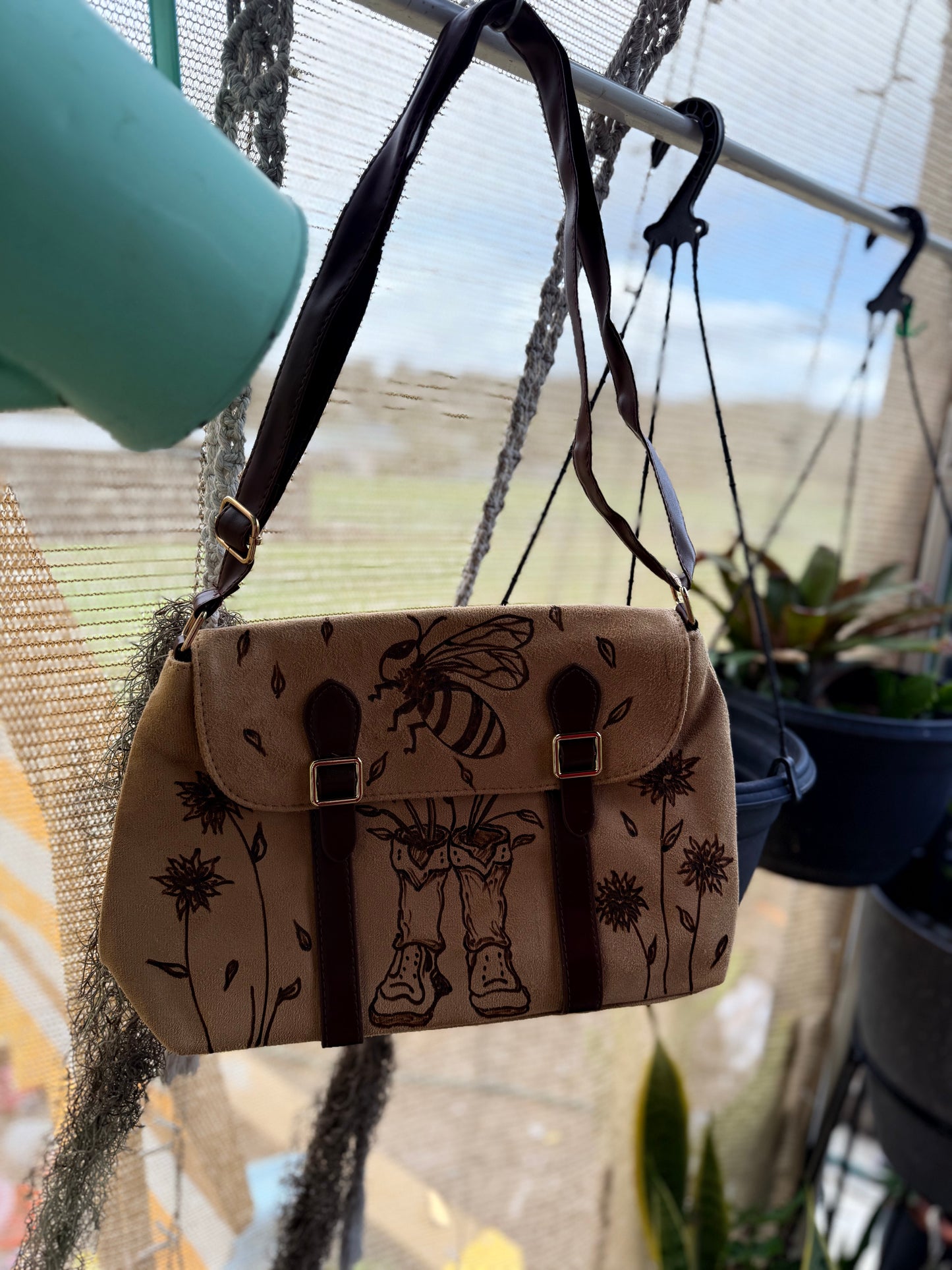 Outback Cross Body Tote Bag