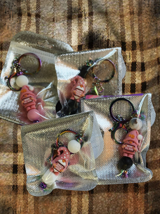 Mama Beaded Keychains