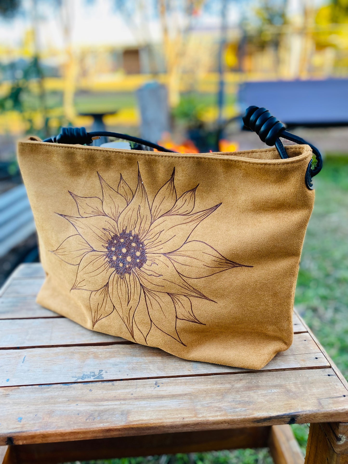 Bushfire Beauty Sunflower Tote