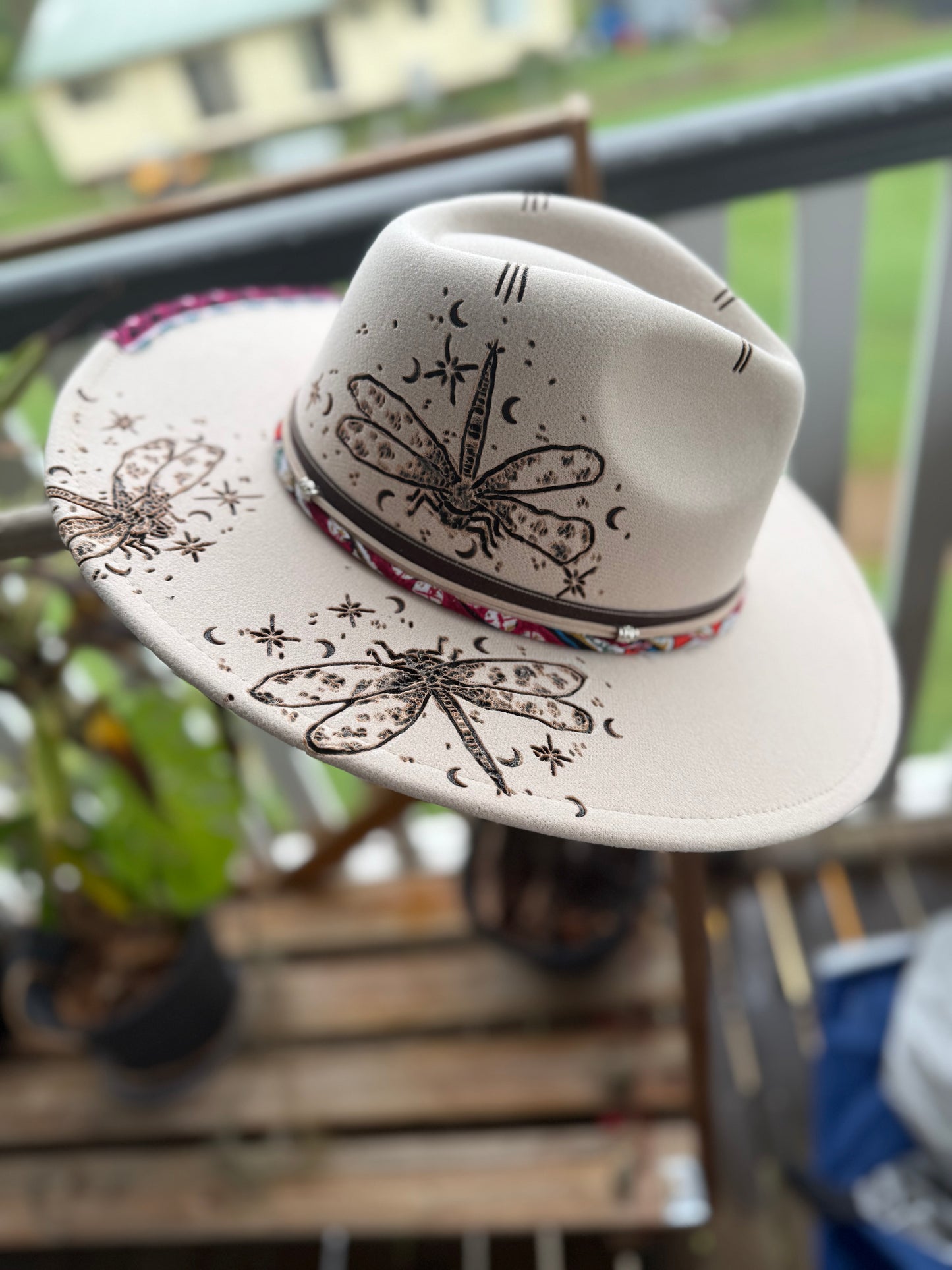 Moonlit Wings Fedora