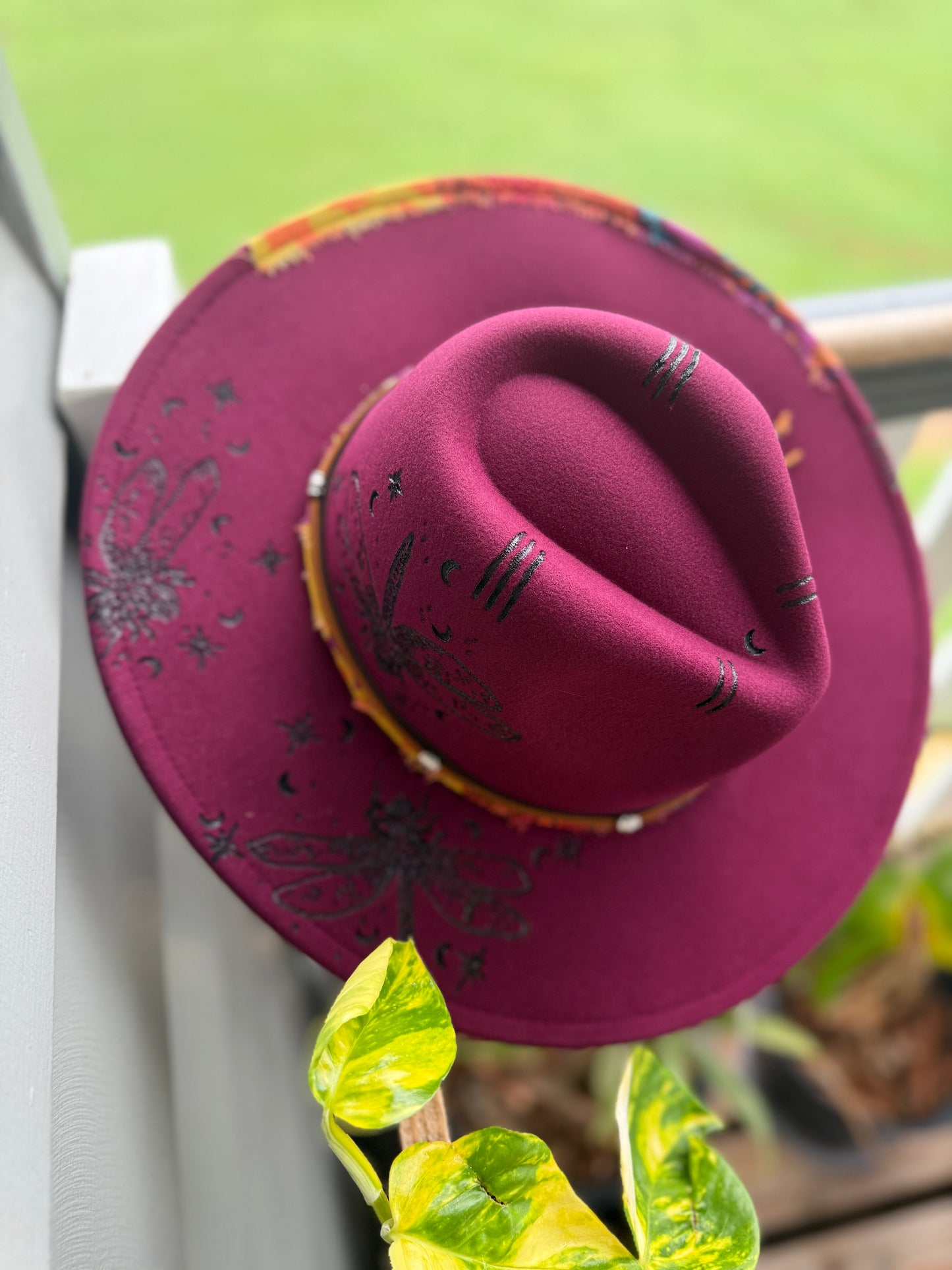 Moonlit Wings Fedora