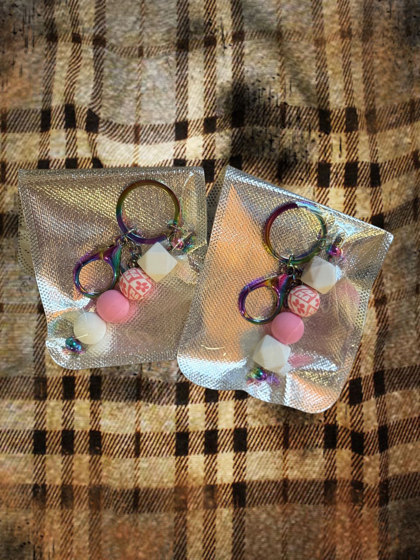 Mama Beaded Keychains