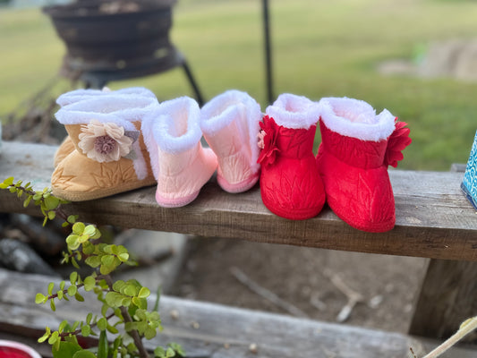 Toasty Toes – Baby Sock Booties