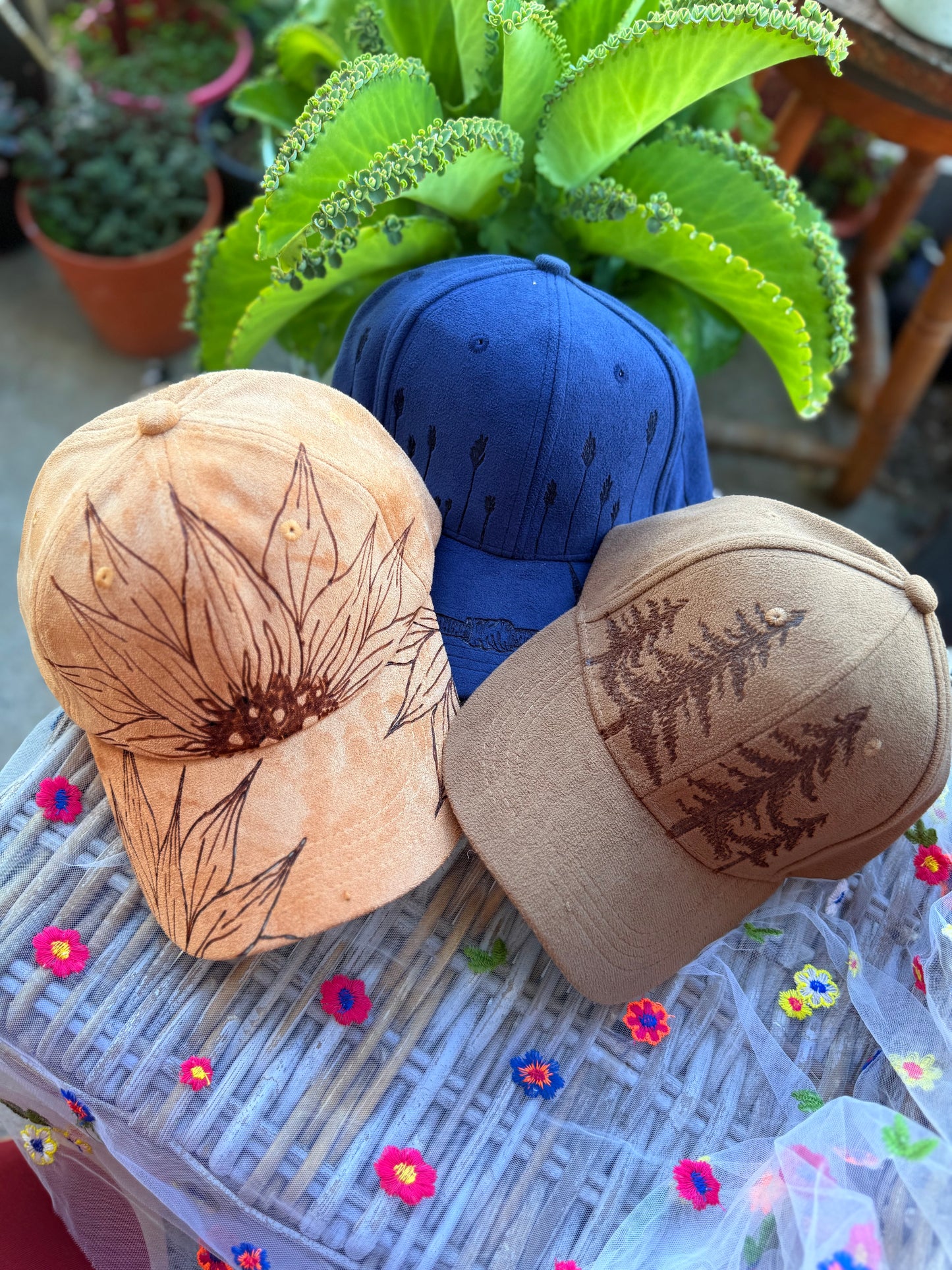 Ember Trail Suede Cap