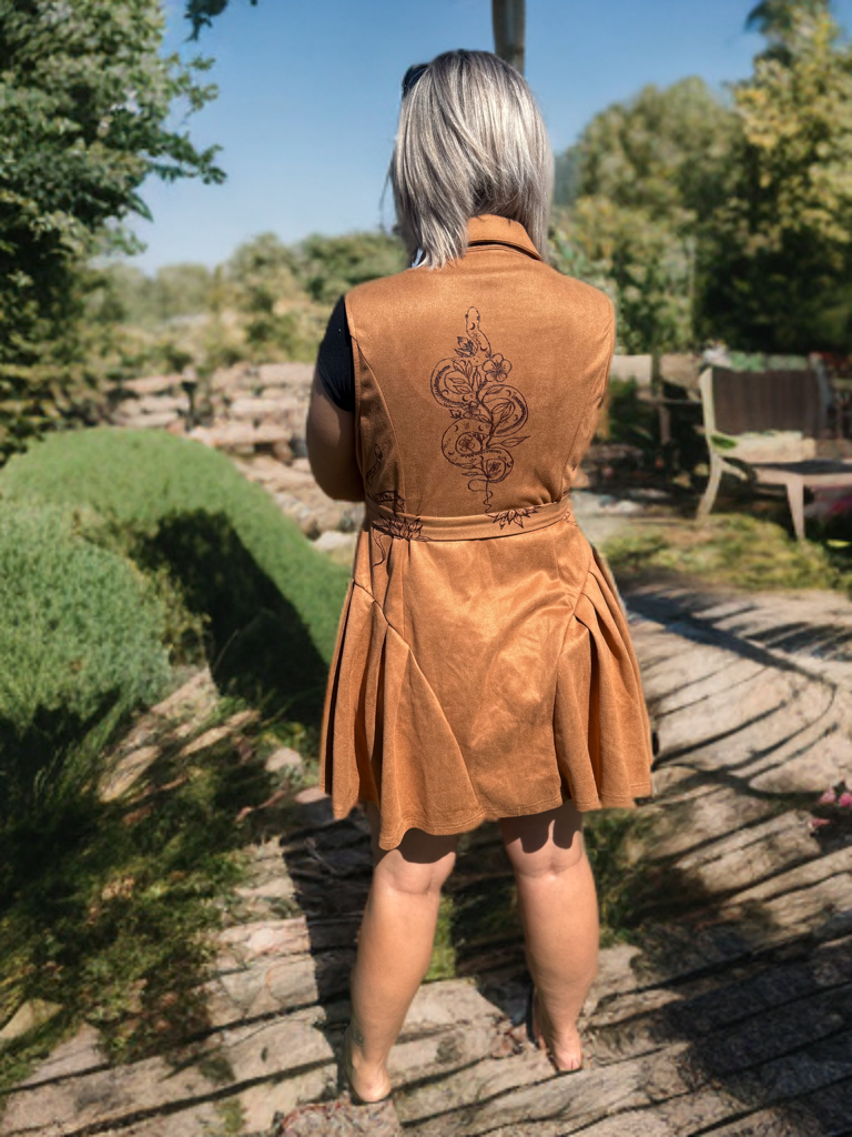 Serpent Bloom Dress Curvy