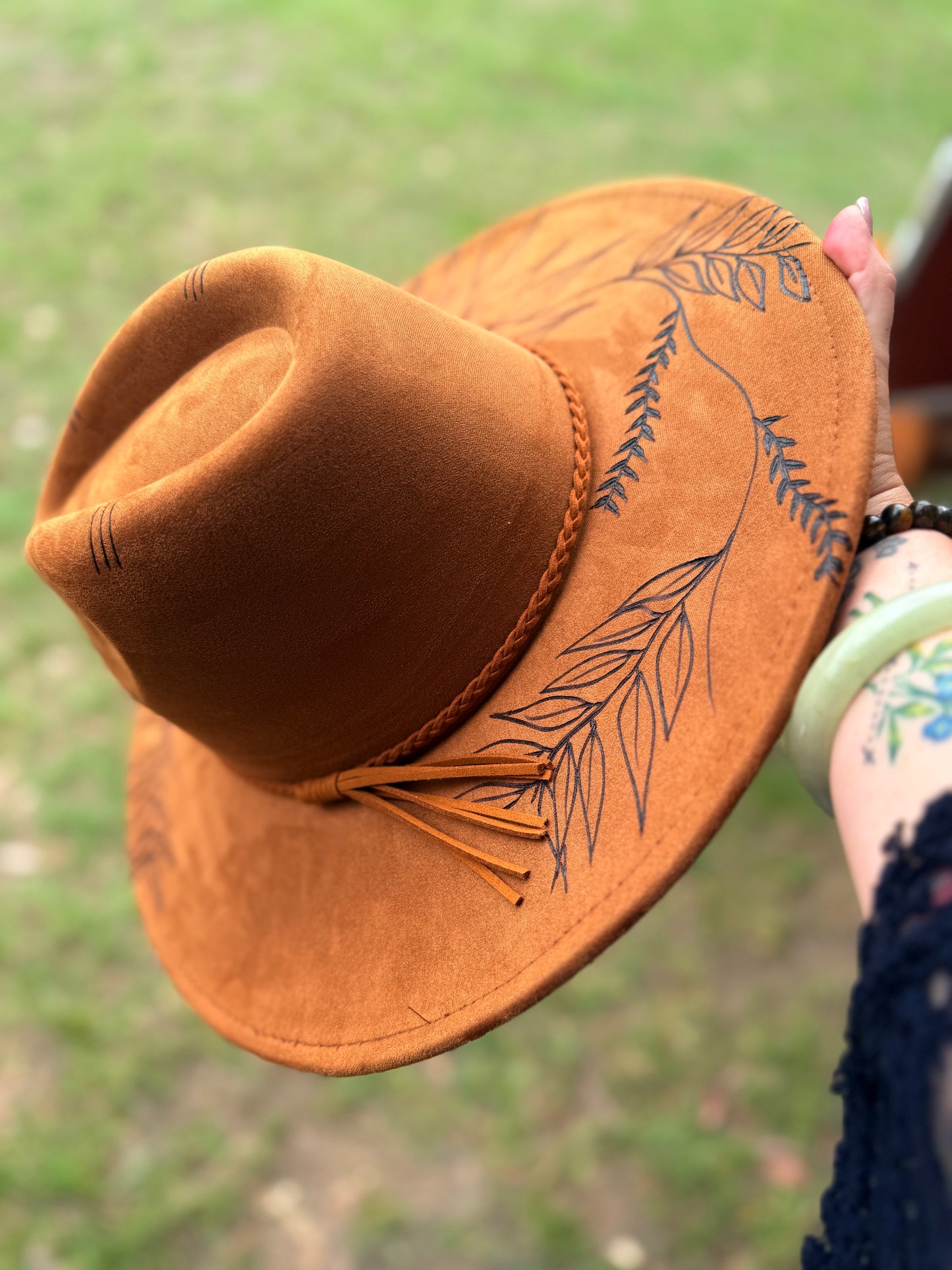 Floral Radiance Outback Hat