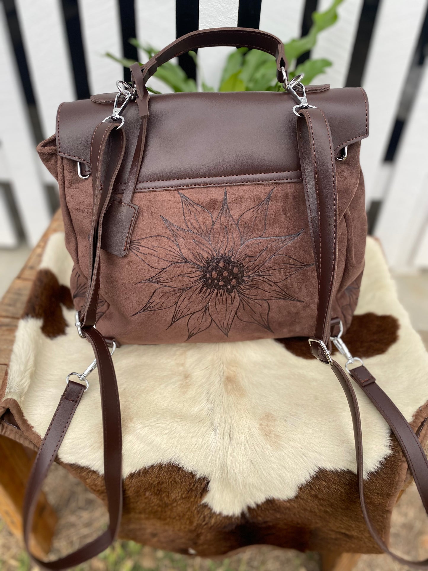 Retro Bloom Backpack