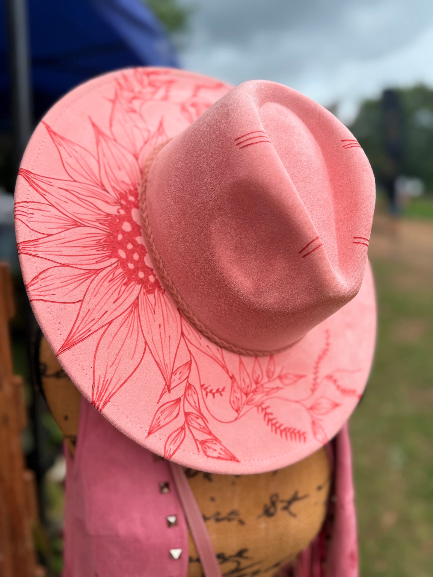 Floral Radiance Outback Hat