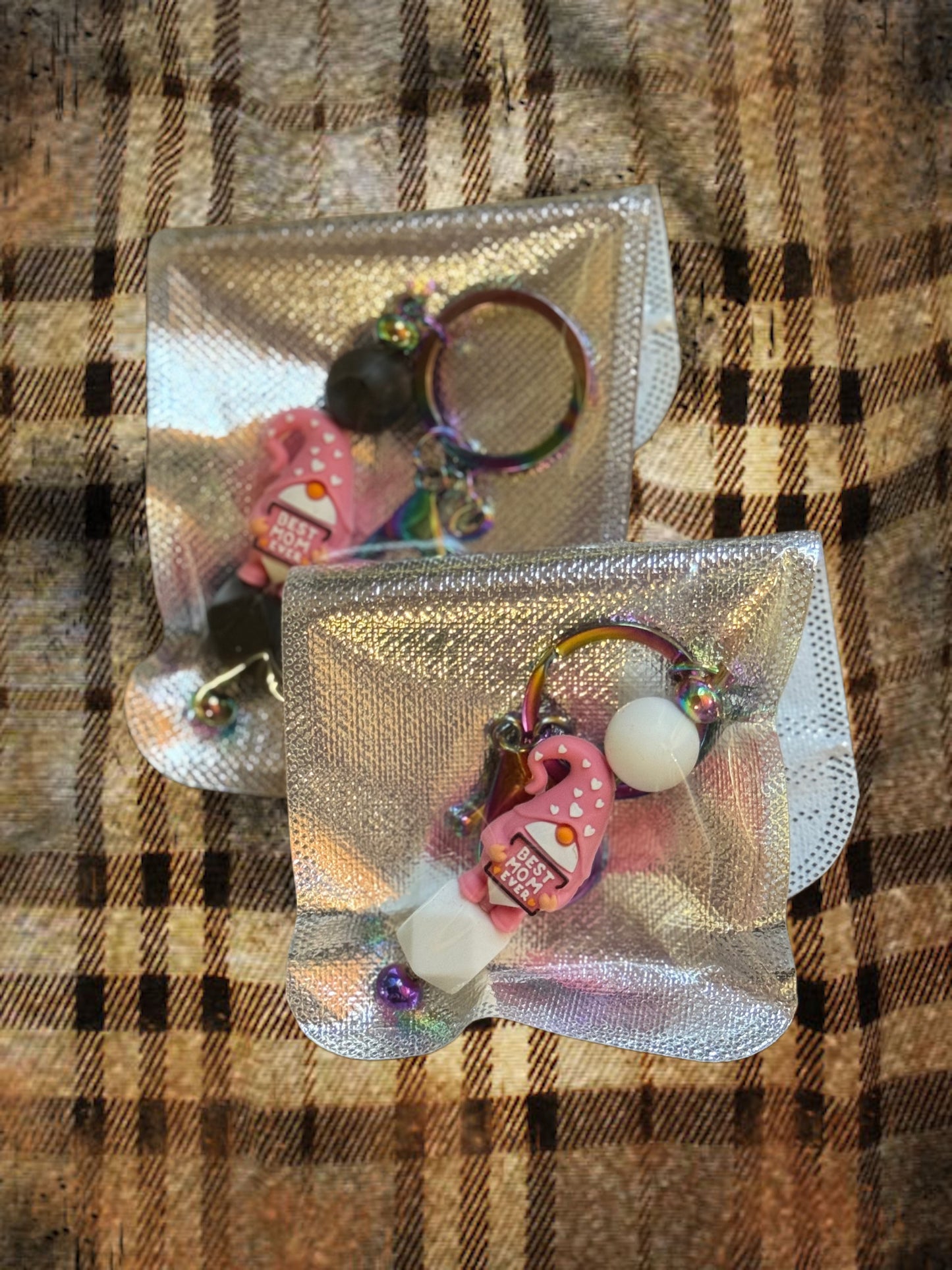 Mama Beaded Keychains