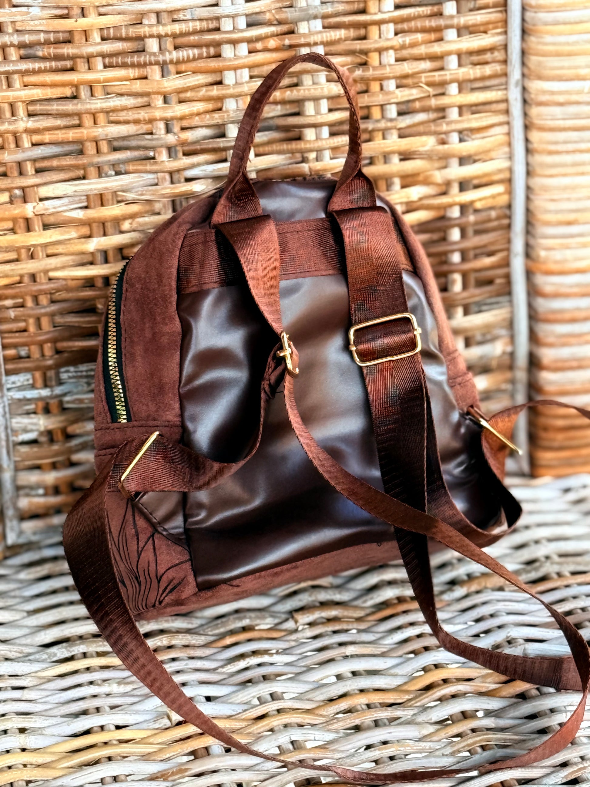 Bushwalk Suede Backpack Mini – Ginny's Flame & Thread