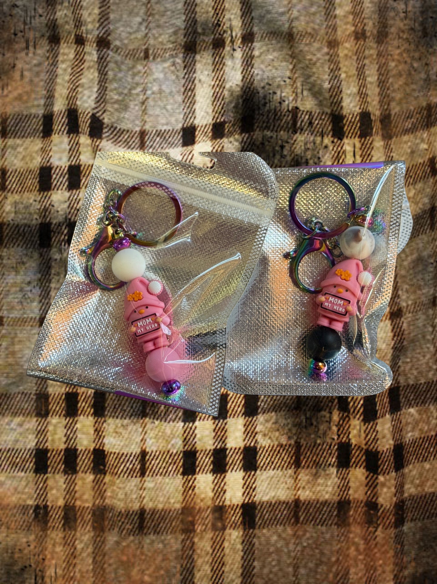 Mama Beaded Keychains