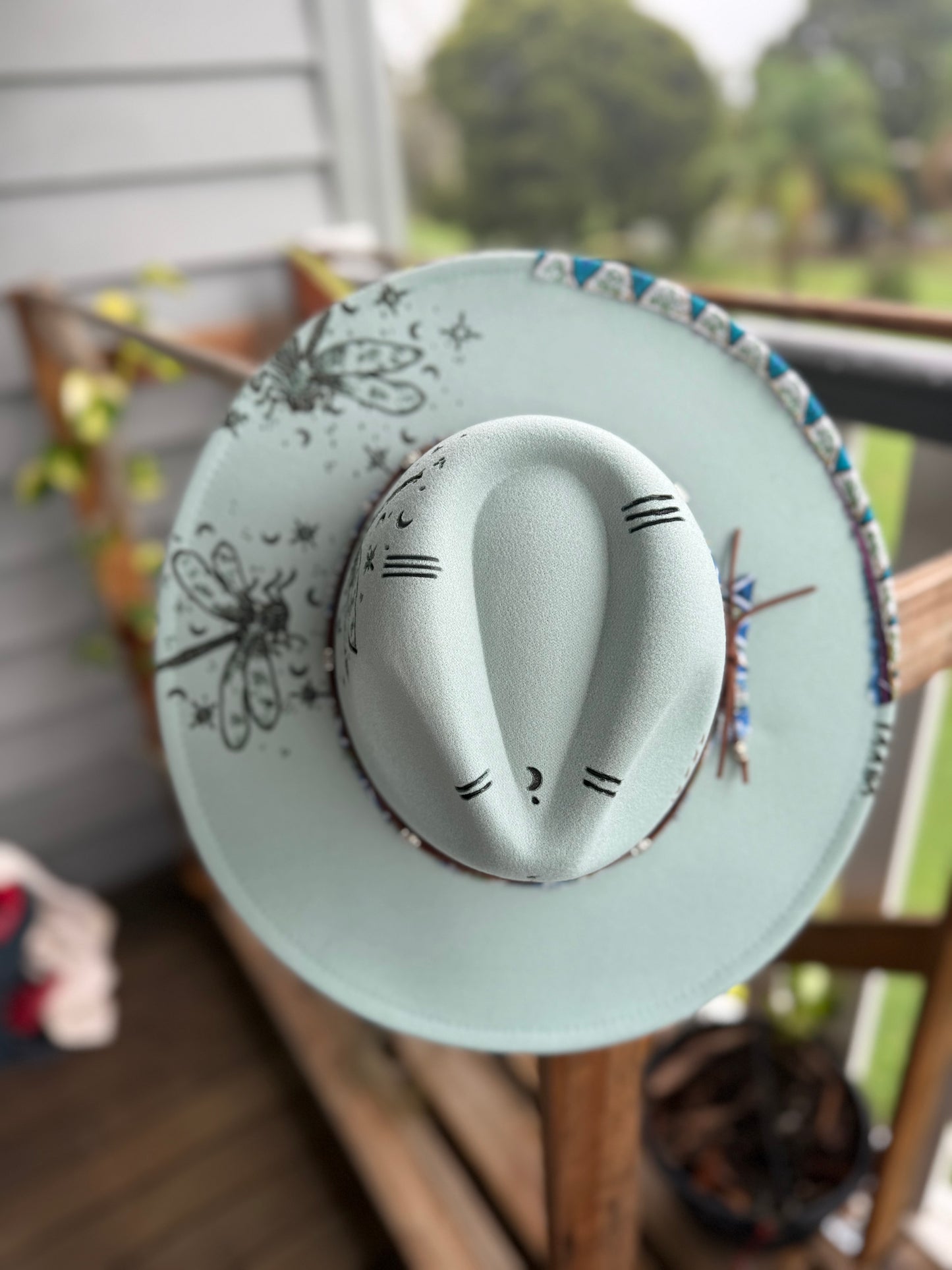 Moonlit Wings Fedora