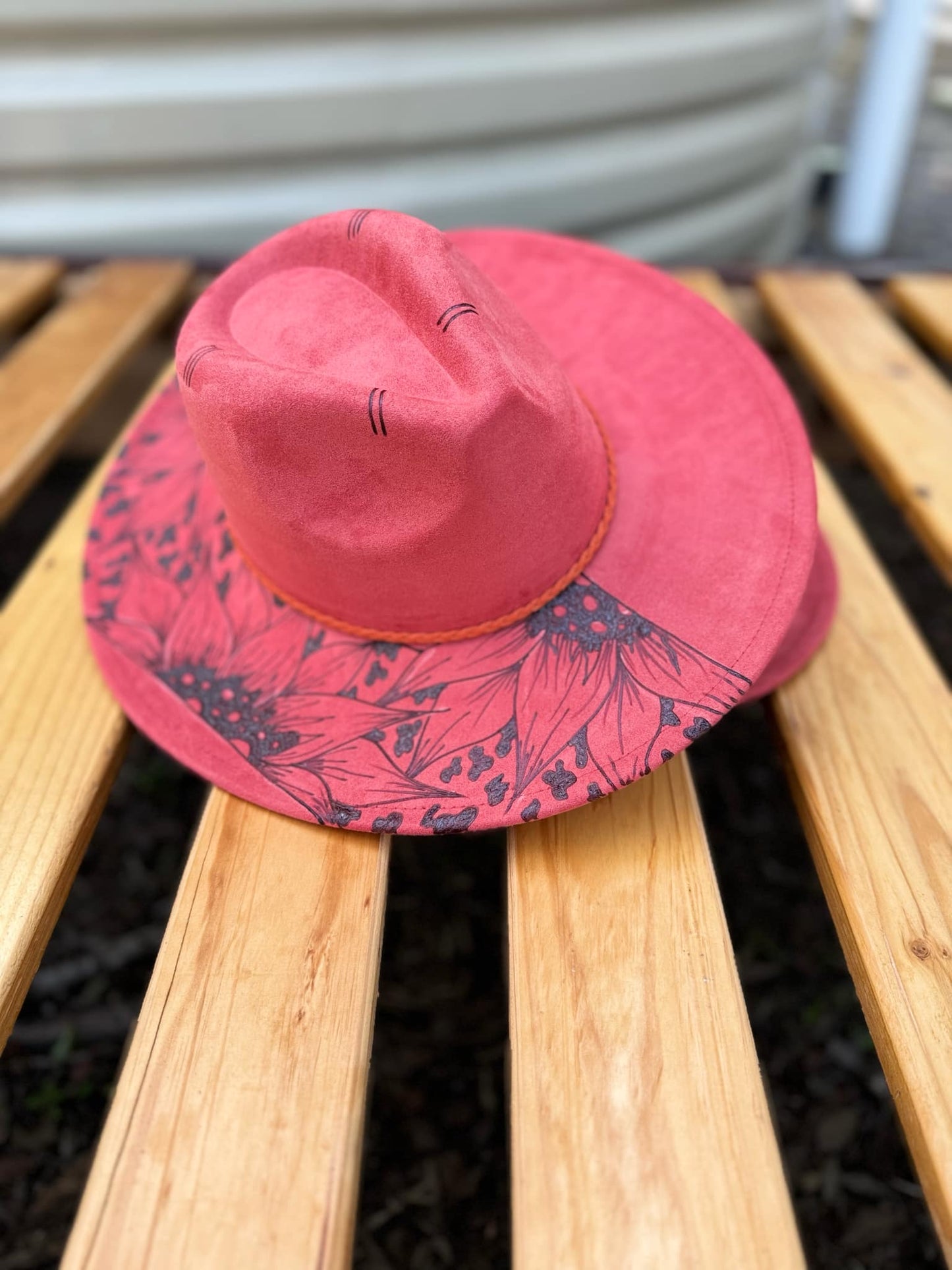 Rustic Sunflare Outback Hat
